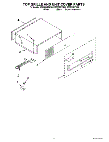 06 - Top Grille And Unit Cover Parts parts for Kitchenaid Refrigerator KSSS36QTB00 from AppliancePartsPros.com
