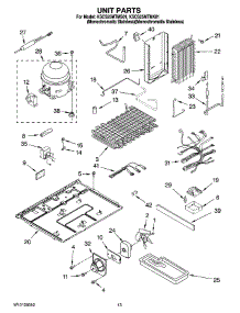 09 - Unit Parts parts for Kitchenaid Refrigerator KSCS25MTMS01 from AppliancePartsPros.com