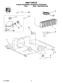 03 - Unit Parts parts for Kitchenaid Refrigerator KBCA06XPWH01 from AppliancePartsPros.com
