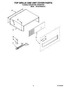 06 - Top Grille And Unit Cover Parts parts for Kitchenaid Refrigerator KSSO48QTB00 from AppliancePartsPros.com