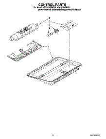 08 - Control Parts parts for Kitchenaid Refrigerator KSCS25MTMK01 from AppliancePartsPros.com