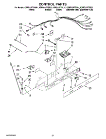 12 - Control Parts, Optional Parts (Not Included) parts for Kitchenaid Refrigerator KSRG22FTST01 from AppliancePartsPros.com