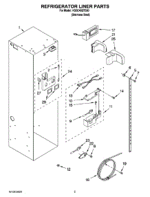 04 - Refrigerator Liner Parts parts for Kitchenaid Refrigerator KSSC48QTS00 from AppliancePartsPros.com