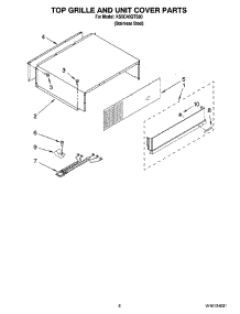 06 - Top Grille And Unit Cover Parts parts for Kitchenaid Refrigerator KSSC48QTS00 from AppliancePartsPros.com