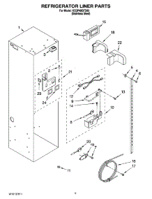 04 - Refrigerator Liner Parts parts for Kitchenaid Refrigerator KSSP48QTS00 from AppliancePartsPros.com
