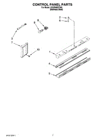 05 - Control Panel Parts parts for Kitchenaid Refrigerator KSSP48QTS00 from AppliancePartsPros.com