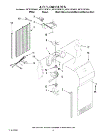 09 - Air Flow Parts parts for Kitchenaid Refrigerator KSCS23FTSS01 from AppliancePartsPros.com