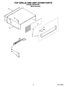 06 - Top Grille And Unit Cover Parts parts for Kitchenaid Refrigerator KSSO48FTX00 from AppliancePartsPros.com