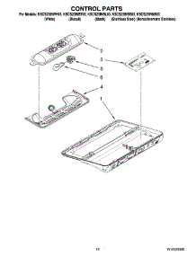 10 - Control Parts parts for Kitchenaid Refrigerator KSCS23INMS03 from AppliancePartsPros.com