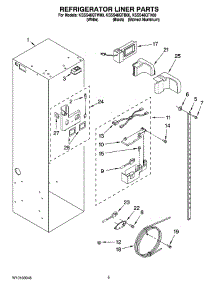 04 - Refrigerator Liner Parts parts for Kitchenaid Refrigerator KSSS48QTW00 from AppliancePartsPros.com