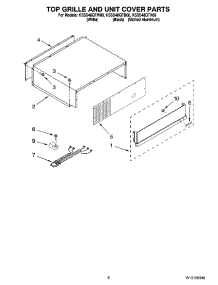 06 - Top Grille And Unit Cover Parts parts for Kitchenaid Refrigerator KSSS48QTW00 from AppliancePartsPros.com
