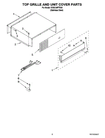 06 - Top Grille And Unit Cover Parts parts for Kitchenaid Refrigerator KSSC48FTS00 from AppliancePartsPros.com