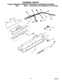 10 - Control Parts parts for Kitchenaid Refrigerator KSRS25RSMK00 from AppliancePartsPros.com