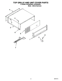 06 - Top Grille And Unit Cover Parts parts for Kitchenaid Refrigerator KSSS48FMB02 from AppliancePartsPros.com