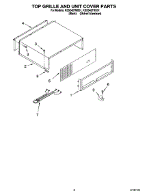 06 - Top Grille And Unit Cover Parts parts for Kitchenaid Refrigerator KSSS42FMX01 from AppliancePartsPros.com