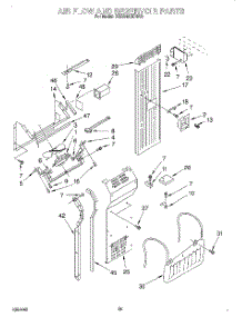 16 - Airflow And Reservoir parts for Kitchenaid Refrigerator KSSS48QDW03 from AppliancePartsPros.com