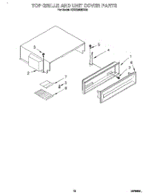 09 - Top Grille And Unit Cover parts for Kitchenaid Refrigerator KSSS36QDX00 from AppliancePartsPros.com