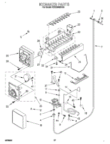 17 - Icemaker, Literature parts for Kitchenaid Refrigerator KSSS36QDX00 from AppliancePartsPros.com