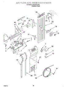 16 - Air Flow And Reservoir parts for Kitchenaid Refrigerator KSSS48QJX00 from AppliancePartsPros.com