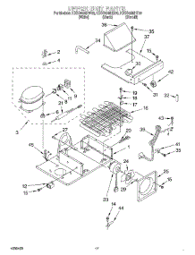 12 - Upper Unit parts for Kitchenaid Refrigerator KSSS48MHT00 from AppliancePartsPros.com