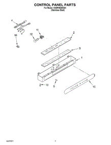 05 - Control Panel parts for Kitchenaid Refrigerator KSSP36QKS00 from AppliancePartsPros.com