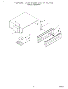 09 - Top Grille And Unit Cover parts for Kitchenaid Refrigerator KSSS36QDX03 from AppliancePartsPros.com