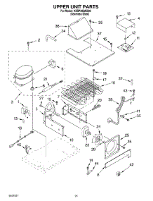 13 - Upper Unit parts for Kitchenaid Refrigerator KSSP36QKS00 from AppliancePartsPros.com