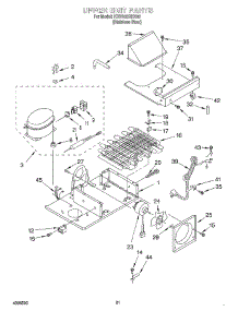 14 - Upper Unit parts for Kitchenaid Refrigerator KSSS42QHX00 from AppliancePartsPros.com