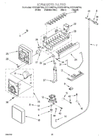 15 - Icemaker parts for Kitchenaid Refrigerator KSSP36MFB05 from AppliancePartsPros.com
