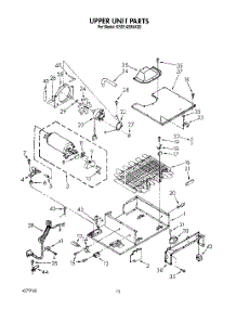 11 - Upper Unit parts for Kitchenaid Refrigerator KSSS42MAX03 from AppliancePartsPros.com