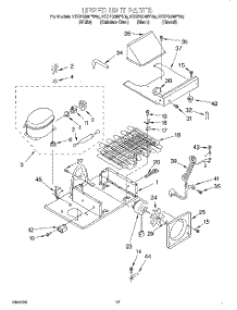 12 - Upper Unit parts for Kitchenaid Refrigerator KSSP36MFW05 from AppliancePartsPros.com