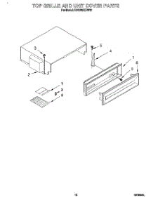09 - Top Grille And Unit Cover parts for Kitchenaid Refrigerator KSSS42QDW00 from AppliancePartsPros.com