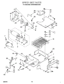 11 - Upper Unit parts for Kitchenaid Refrigerator KSSS36MAX05 from AppliancePartsPros.com