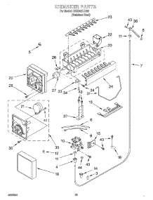 15 - Ice Maker, Optional parts for Kitchenaid Refrigerator KSSS42FJX00 from AppliancePartsPros.com