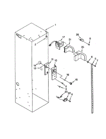 Refrigerator Liner parts for Kitchenaid Refrigerator KSSS36QJS00 from AppliancePartsPros.com