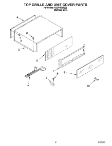 06 - Top Grille And Unit Cover Parts parts for Kitchenaid Refrigerator KSSP48QMS00 from AppliancePartsPros.com