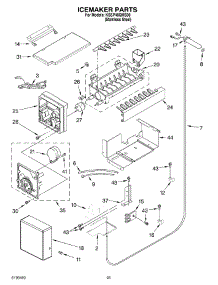 15 - Icemaker Parts parts for Kitchenaid Refrigerator KSSP48QMS00 from AppliancePartsPros.com
