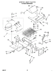 14 - Upper Unit parts for Kitchenaid Refrigerator KSSS42QDX02 from AppliancePartsPros.com