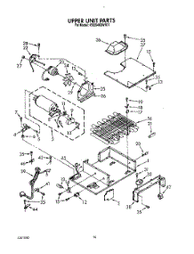 14 - Upper Unit, Lit / Optional parts for Kitchenaid Refrigerator KSSS48DWX01 from AppliancePartsPros.com