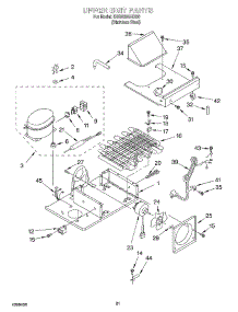 14 - Upper Unit parts for Kitchenaid Refrigerator KSSS36QHX00 from AppliancePartsPros.com