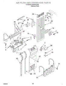 16 - Air Flow And Reservoir parts for Kitchenaid Refrigerator KSSS36QHX00 from AppliancePartsPros.com