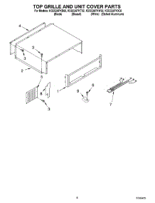 06 - Top Grille And Unit Cover Parts parts for Kitchenaid Refrigerator KSSS36FKW02 from AppliancePartsPros.com