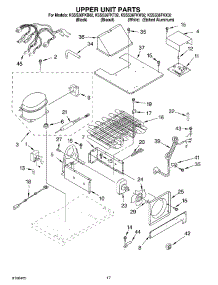 11 - Upper Unit Parts parts for Kitchenaid Refrigerator KSSS36FKW02 from AppliancePartsPros.com