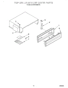 09 - Top Grille And Unit Cover parts for Kitchenaid Refrigerator KSSS36MDX03 from AppliancePartsPros.com
