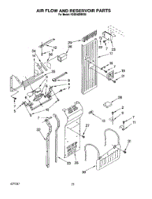 16 - Air Flow And Reservoir parts for Kitchenaid Refrigerator KSSS42DBX00 from AppliancePartsPros.com