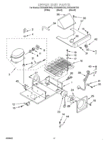 12 - Upper Unit parts for Kitchenaid Refrigerator KSSS42MHW00 from AppliancePartsPros.com