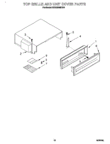 09 - Top Grille And Unit Cover parts for Kitchenaid Refrigerator KSSS36MDX00 from AppliancePartsPros.com