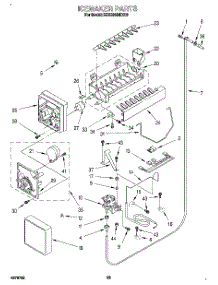 15 - Icemaker, Literature parts for Kitchenaid Refrigerator KSSS36MDX00 from AppliancePartsPros.com