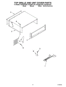 06 - Top Grille And Unit Cover Parts parts for Kitchenaid Refrigerator KSSS48FKT02 from AppliancePartsPros.com