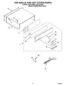 06 - Top Grille And Unit Cover Parts parts for Kitchenaid Refrigerator KSSV42FMS00 from AppliancePartsPros.com